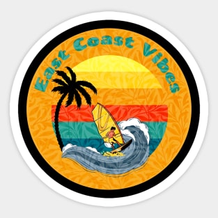 East Coast Vibes Sticker